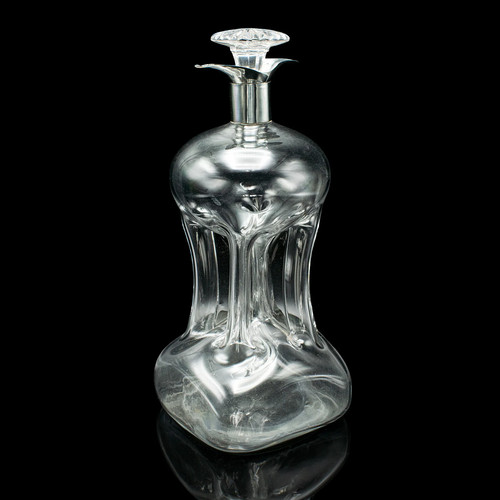 Antique spirit decanter - spirit,