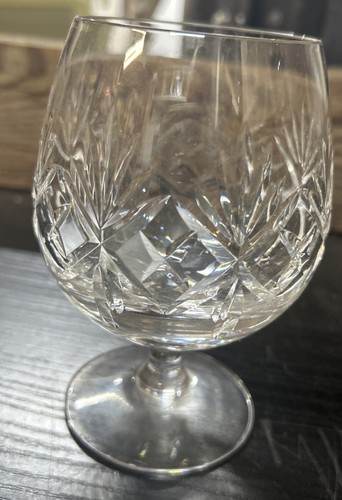 Cut glass brandy - cut,