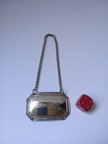 Antique silver plated brandy - silver,