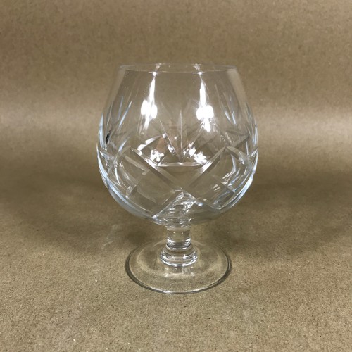 Vintage cut glass brandy - vintage,